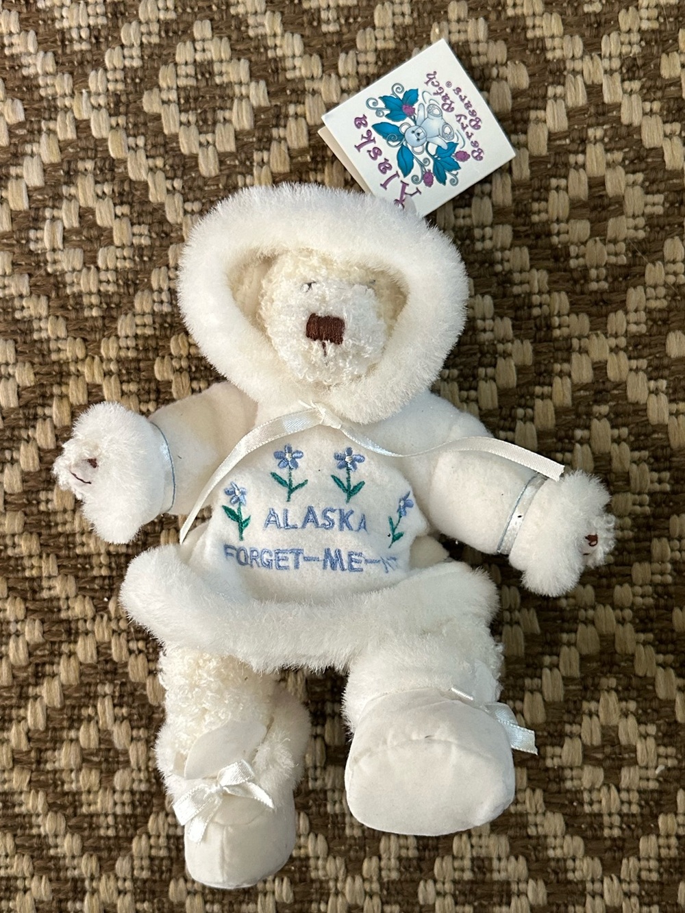 NWT Vintage Alaska bear plush
